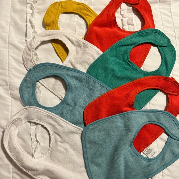 Accessories Neat Solutions Set Of Six Gender Neutral Baby Bibs Poshmark